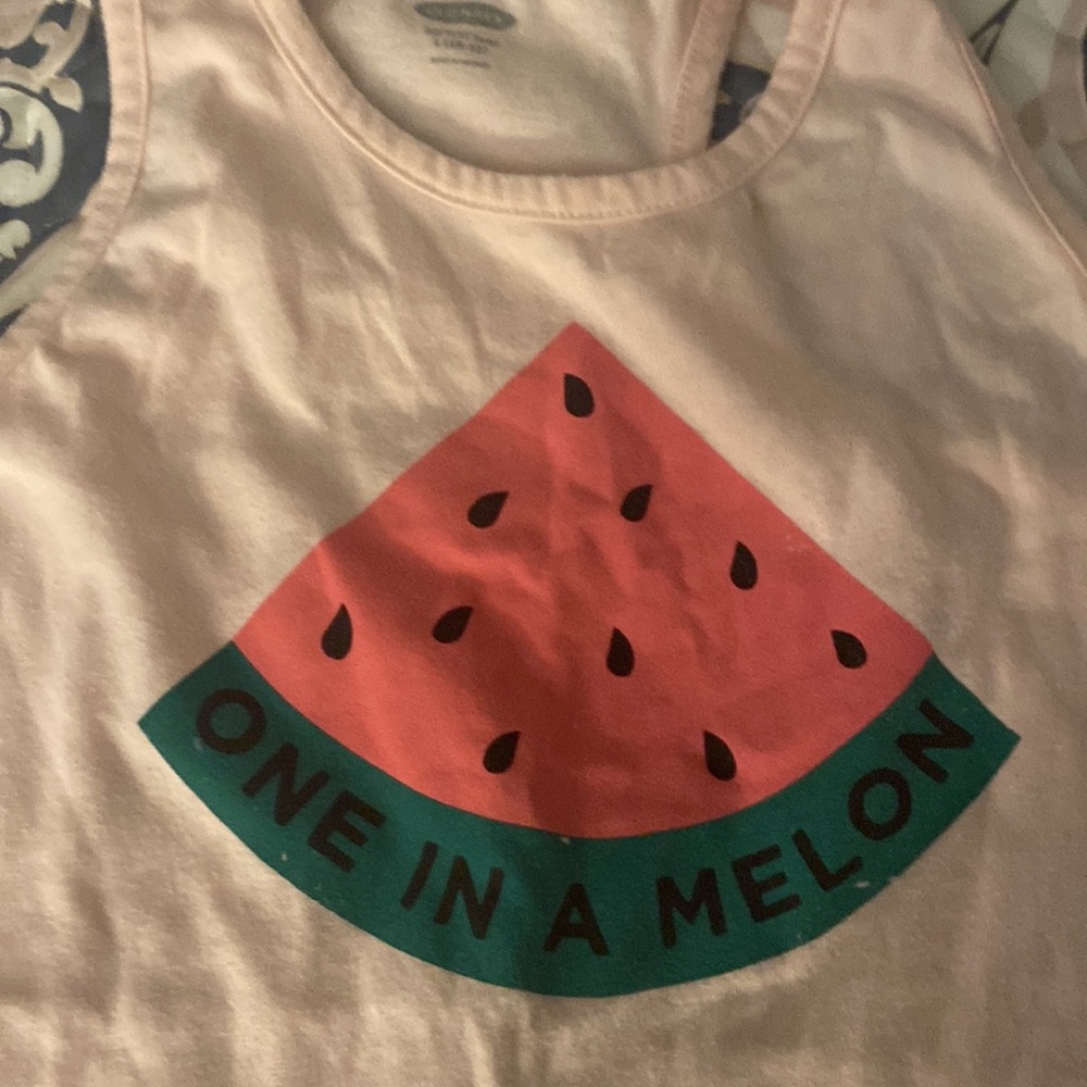 Old navy girls large watermelon tank - Picture 2 of 3